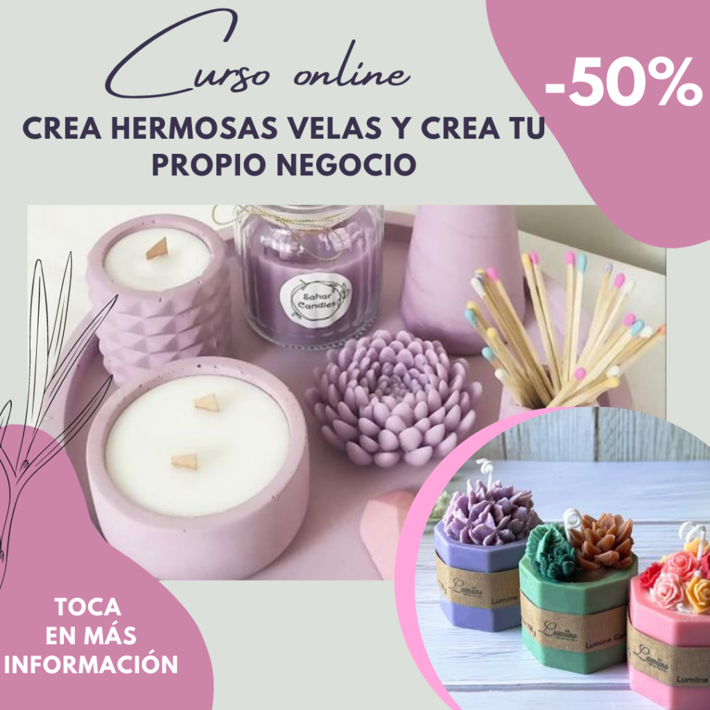 Curso de velas artesanales