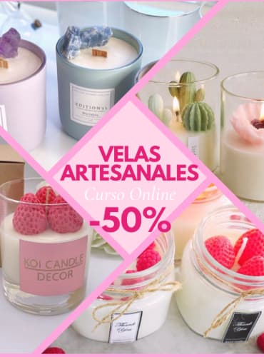 Curso de velas artesanales